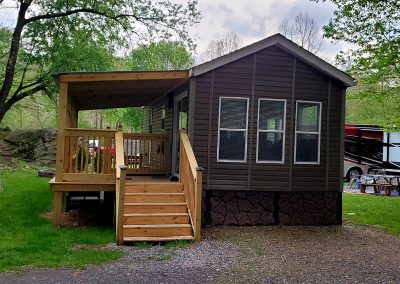 park model camping cabin